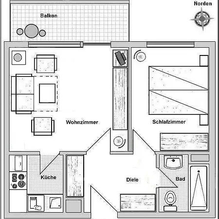 Haus-nordland-app-73-schwimmbad Apartment Westerland